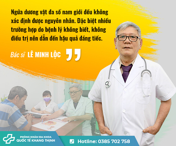 Ngứa dương vật – Triệu chứng nhỏ, biến chứng lớn