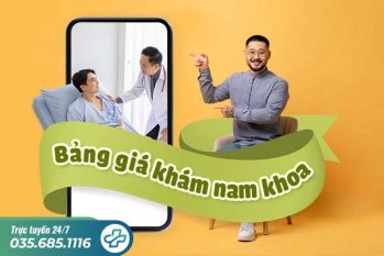 Cập nhật bảng giá khám nam khoa mới 2025