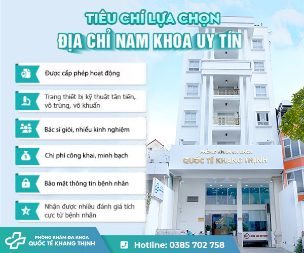 Tìm phòng khám nam khoa Gò Vấp vừa uy tín, vừa kín đáo – Tiêu chí cần biết!